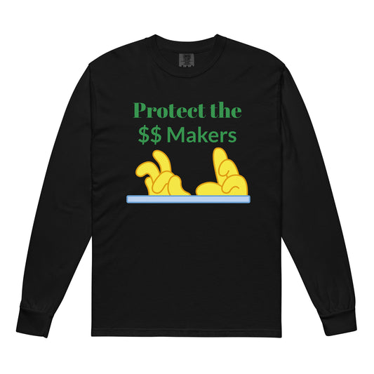 Protect the Money Makers Coding Long Sleeve Shirt
