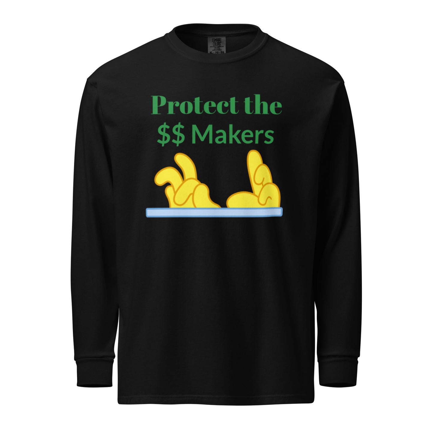 Protect the Money Makers Coding Long Sleeve Shirt