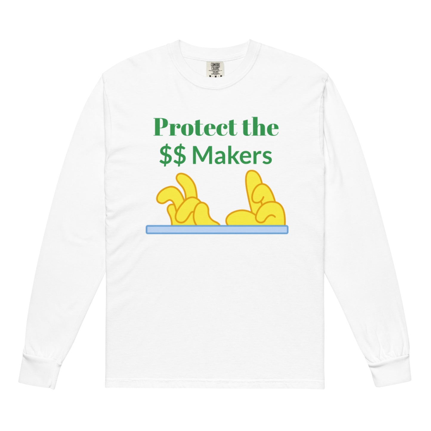 Protect the Money Makers Coding Long Sleeve Shirt