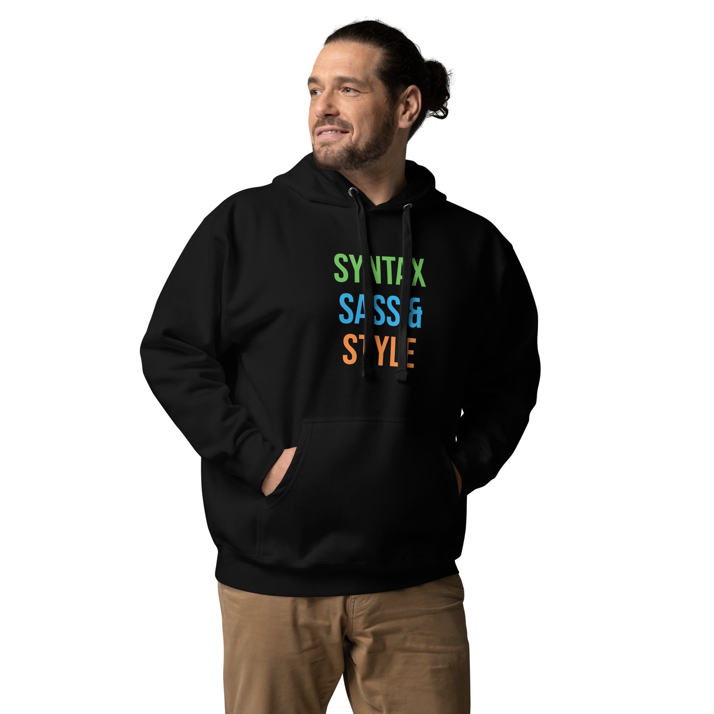 Syntax Sass and Style - Software Developer Unisex Hoodie