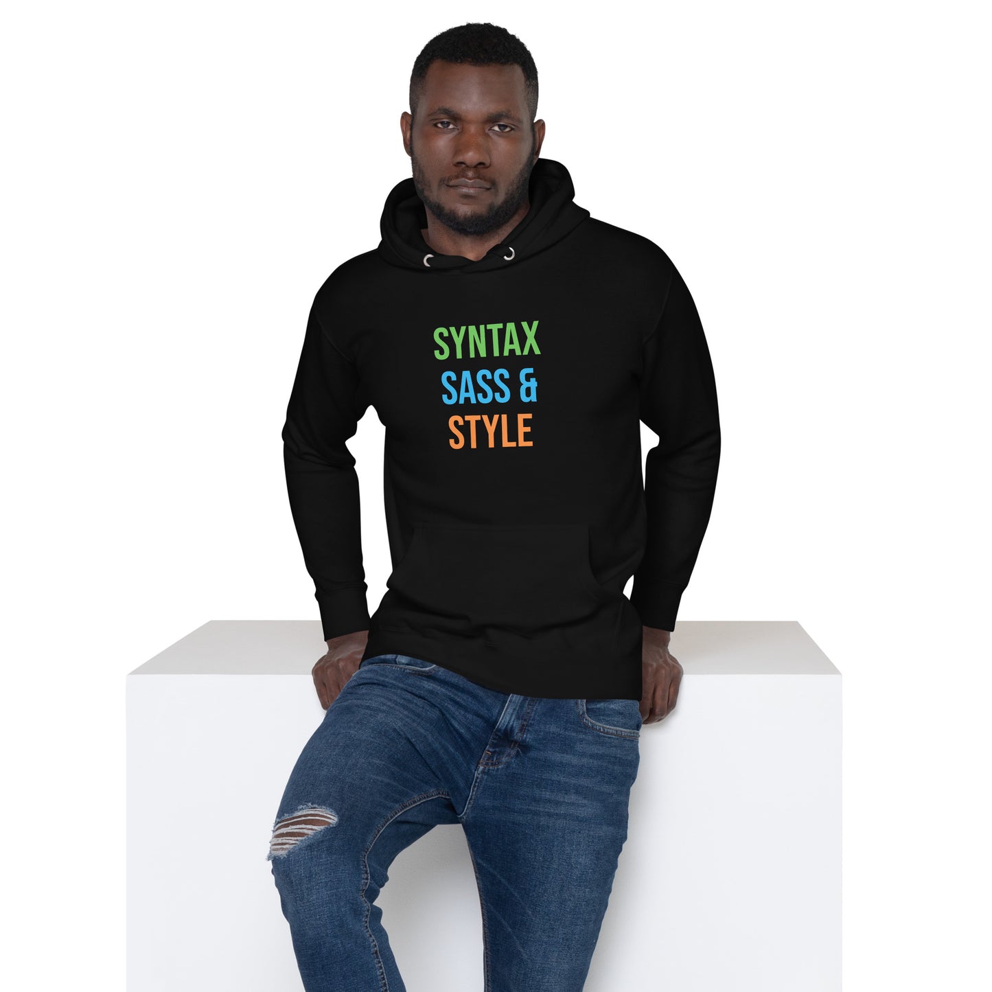 Syntax Sass and Style - Software Developer Unisex Hoodie