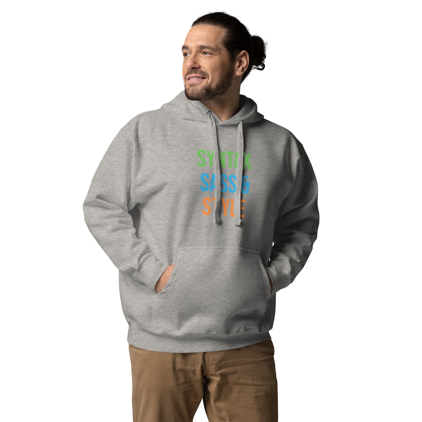 Syntax Sass and Style - Software Developer Unisex Hoodie