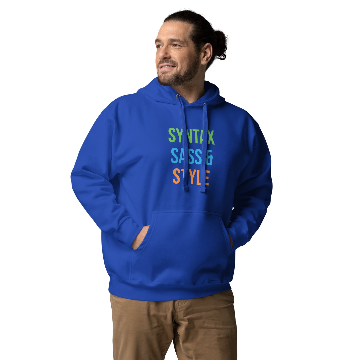 Syntax Sass and Style - Software Developer Unisex Hoodie