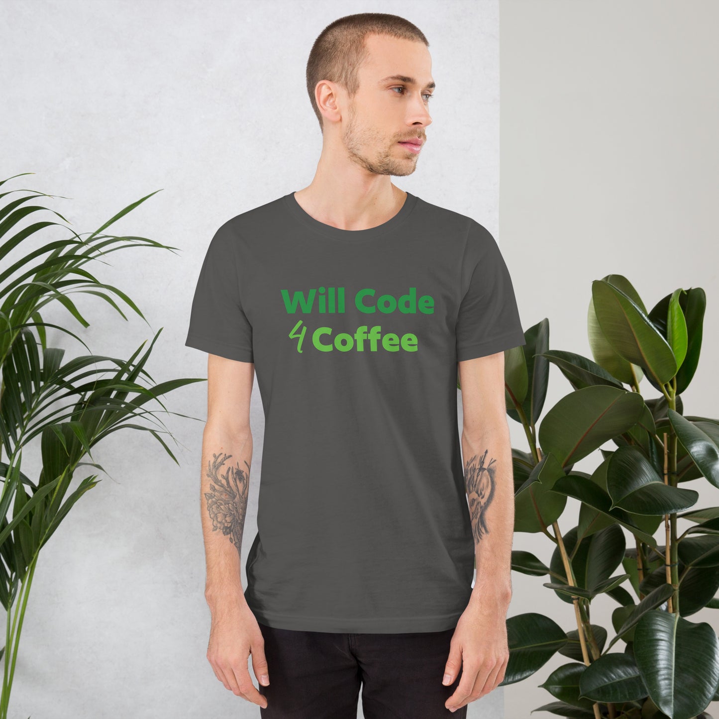 Will Code 4 Coffee - Software Developer Engineer T Shirt