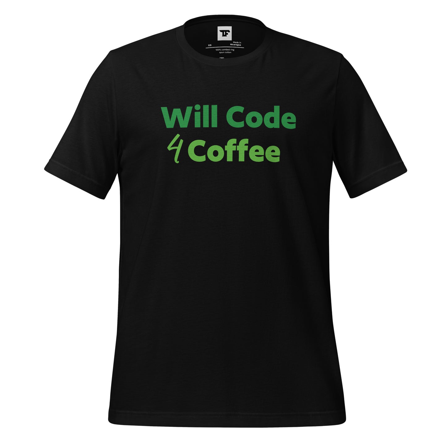 Will Code 4 Coffee - Software Developer Engineer T Shirt