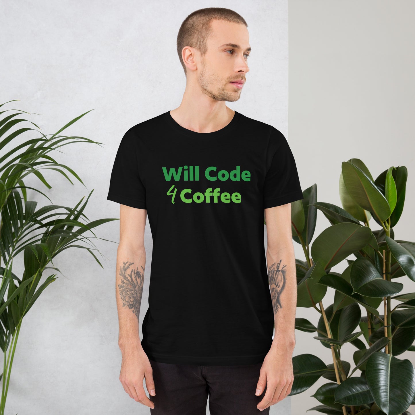 Will Code 4 Coffee - Software Developer Engineer T Shirt