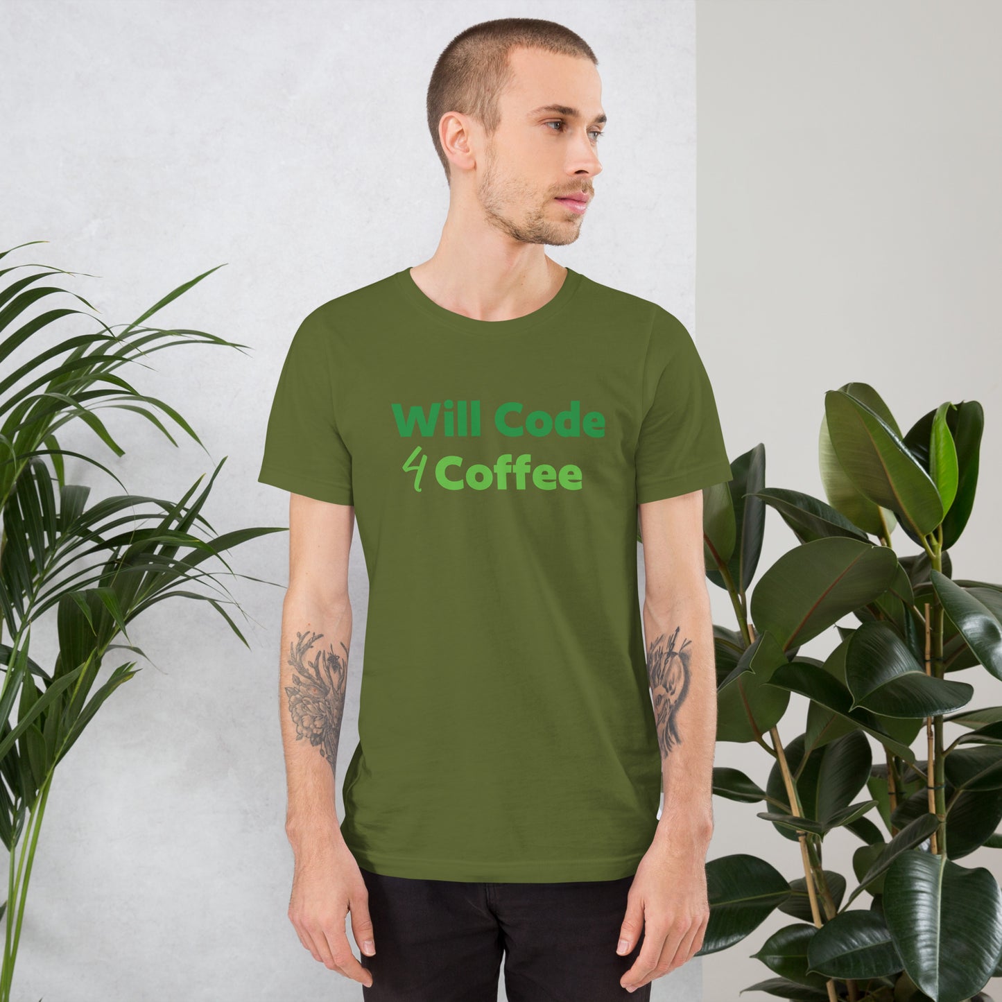 Will Code 4 Coffee - Software Developer Engineer T Shirt