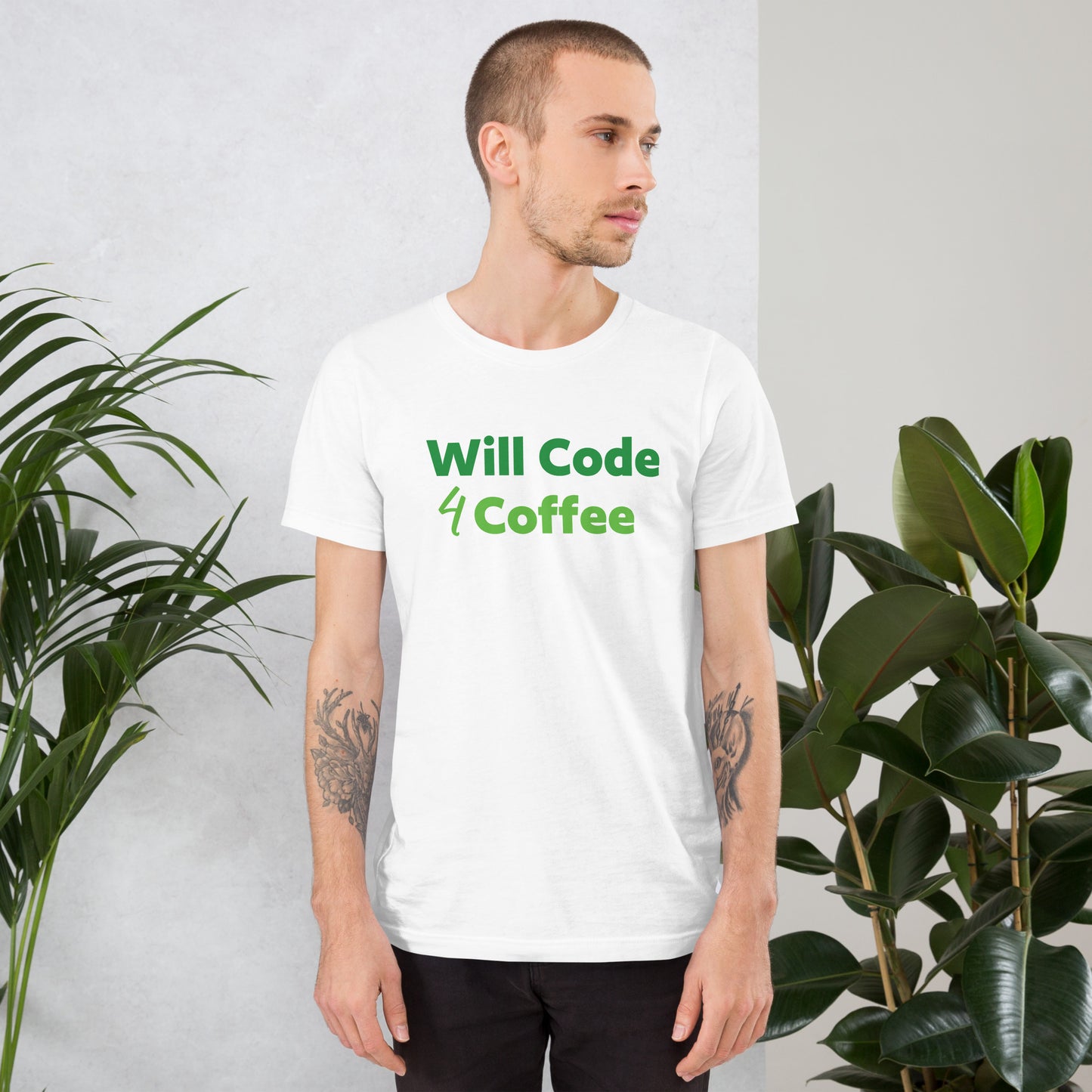 Will Code 4 Coffee - Software Developer Engineer T Shirt