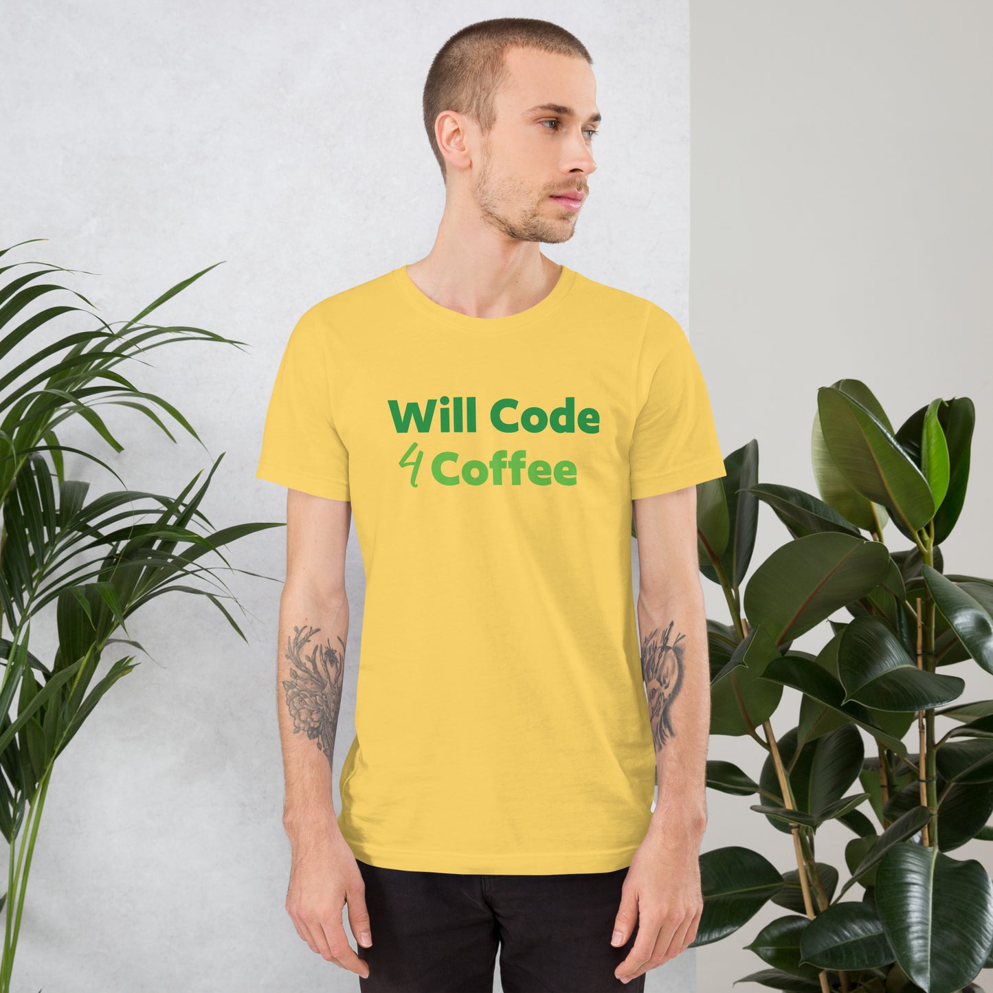 Will Code 4 Coffee - Software Developer Engineer T Shirt